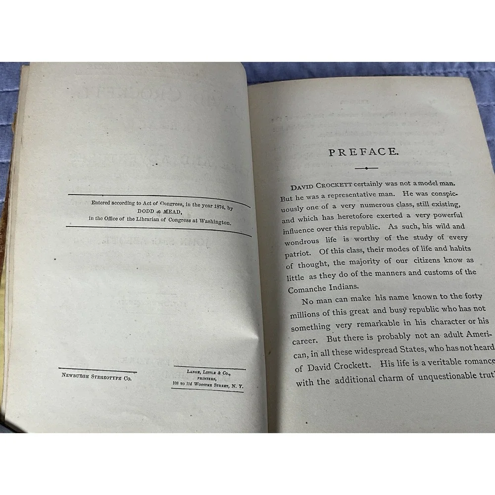 American Pioneers and Patriots, Captain Kidd, John Abbott, 1874 Hardcover